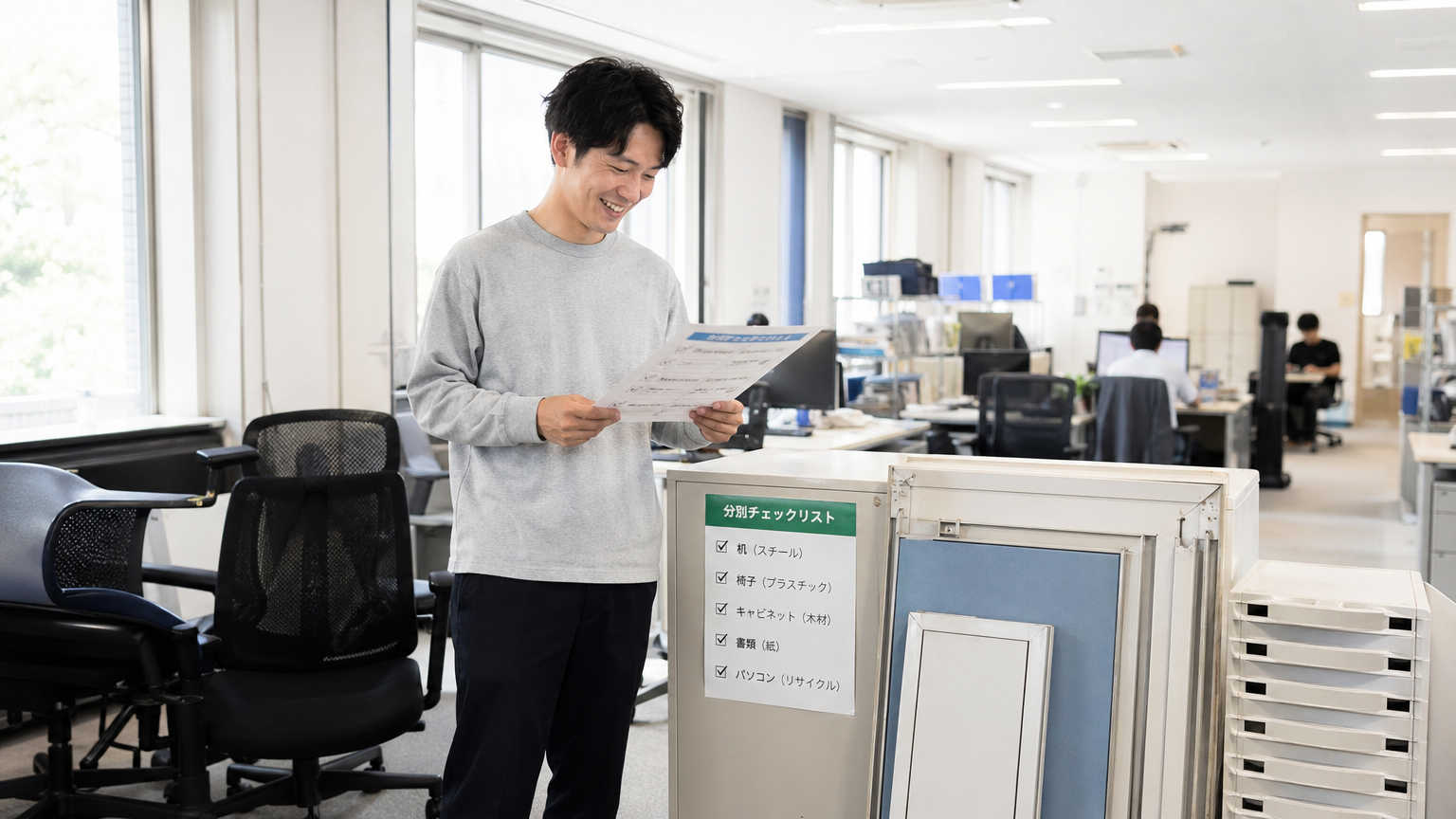 【廃棄編】オフィス家具を正しく処分するための手順